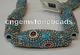 CIB19 17*60mm rice fashion Indonesia jewelry beads wholesale