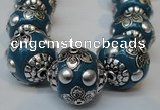 CIB224 18mm round fashion Indonesia jewelry beads wholesale