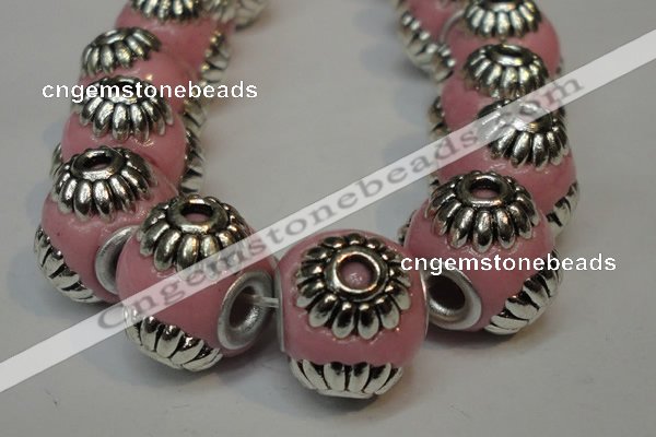 CIB233 14mm round fashion Indonesia jewelry beads wholesale
