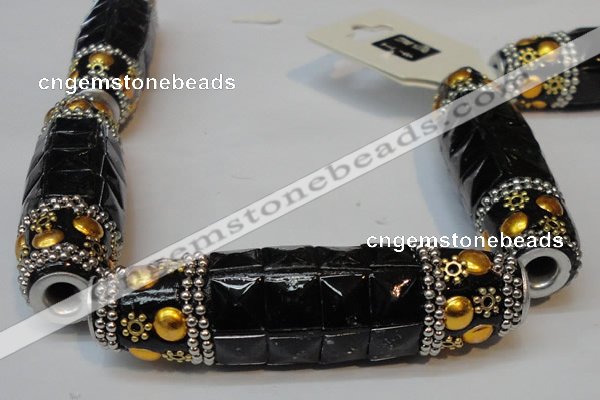 CIB27 17*60mm rice fashion Indonesia jewelry beads wholesale