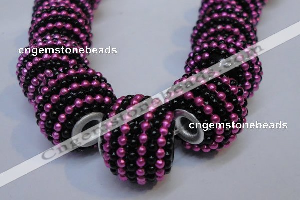 CIB395 15mm round fashion Indonesia jewelry beads wholesale