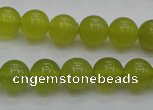 CKA204 15.5 inches 10mm round Korean jade gemstone beads