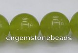 CKA209 15.5 inches 20mm round Korean jade gemstone beads