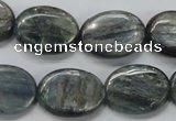 CKC208 15.5 inches 15*20mm oval natural kyanite beads wholesale