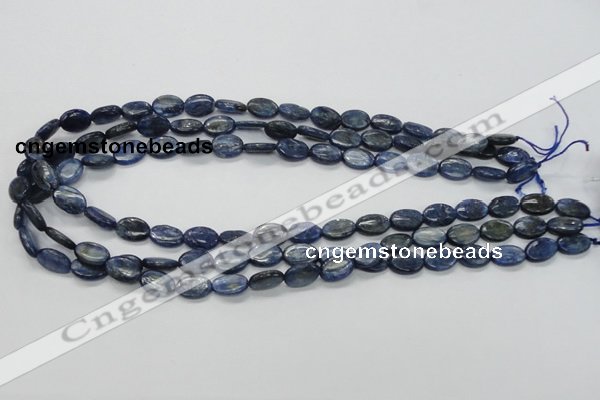 CKC220 15.5 inches 8*12mm oval natural kyanite beads wholesale