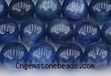 CKC805 15 inches 6mm round blue kyanite beads