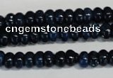 CKU110 15.5 inches 5*8mm rondelle dyed kunzite beads wholesale