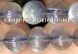CLB1063 15.5 inches 8mm round natural labradorite gemstone beads