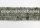 CLB1075 15.5 inches 6mm faceted round labradorite beads