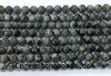 CLB1201 15.5 inches 6mm round black labradorite gemstone beads