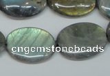 CLB176 15.5 inches 18*25mm oval labradorite gemstone beads