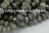 CLB29 15.5 inches 5*8mm faceted rondelle labradorite gemstone beads