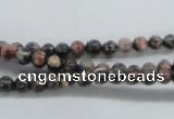 CLD01 15.5 inches 4mm round leopard skin jasper beads wholesale
