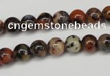 CLD11 15.5 inche 6mm round leopard skin jasper beads wholesale