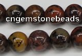 CLD14 15.5 inche 10mm round leopard skin jasper beads wholesale