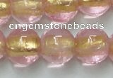 CLG838 15.5 inches 12mm round lampwork glass beads wholesale