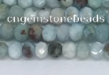 CLR100 15.5 inches 2*3mm faceted rondelle larimar gemstone beads