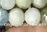 CME233 15.5 inches 10*11mm - 10*12mm pumpkin aquamarine beads