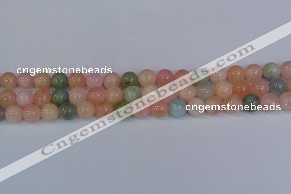 CMG174 15.5 inches 12mm round morganite gemstone beads wholesale