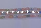 CMG244 15.5 inches 10*14mm rectangle morganite beads wholesale
