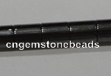 CMH103 15.5 inches 6*8mm tube magnetic hematite beads Wholesale