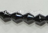 CMH132 15.5 inches 6*7mm bicone magnetic hematite beads