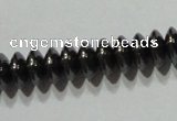 CMH166 15.5 inches 3*6mm rondelle magnetic hematite beads