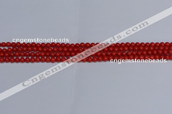 CMJ120 15.5 inches 4mm round Mashan jade beads wholesale