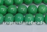 CMJ130 15.5 inches 10mm round Mashan jade beads wholesale