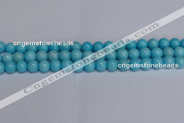 CMJ278 15.5 inches 12mm round Mashan jade beads wholesale