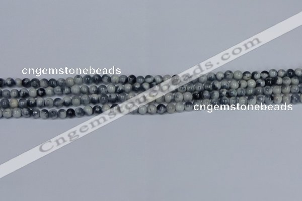 CMJ561 15.5 inches 4mm round rainbow jade beads wholesale