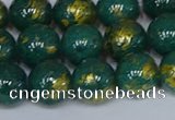 CMJ992 15.5 inches 8mm round Mashan jade beads wholesale