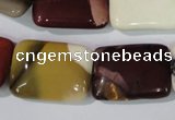 CMK267 15.5 inches 18*25mm rectangle mookaite gemstone beads