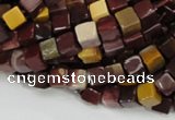 CMK69 15.5 inches 6*6mm cube mookaite gemstone beads wholesale