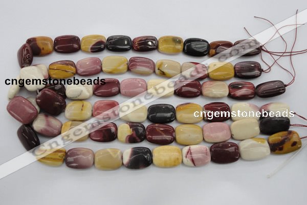 CMK98 15.5 inches 15*20mm rectangle mookaite beads wholesale