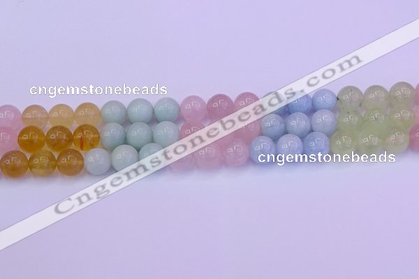 CMQ363 15.5 inches 10mm round rainbow quartz beads wholesale