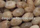 CMS07 15.5 inches 10*14mm rice moonstone gemstone beads wholesale