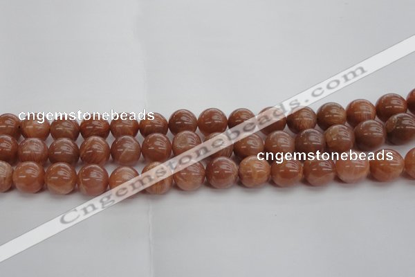 CMS1005 15.5 inches 14mm round AA grade moonstone gemstone beads