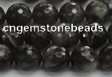 CMS1077 15.5 inches 10mm faceted round grey moonstone beads wholesale