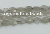 CMS131 15.5 inches 7*8mm faceted oval moonstone gemstone beads