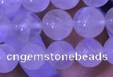 CMS1410 15.5 inches 8mm round white moonstone gemstone beads