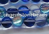 CMS1584 15.5 inches 12mm round synthetic moonstone beads wholesale