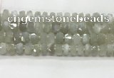 CMS1656 15.5 inches 6*10mm - 8*11mm faceted tyre moonstone beads
