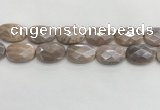 CMS1804 15.5 inches 20*30mm faceted oval AB-color moonstone beads