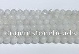 CMS2006 15.5 inches 8mm round white moonstone gemstone beads