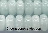 CMS2138 15 inches 6*10mm rondelle blue moonstone beads