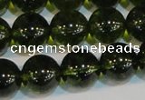 CNC435 15.5 inches 14mm round dyed natural white crystal beads