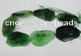 CNG1215 15.5 inches 35*40mm - 40*55mm freeform agate beads