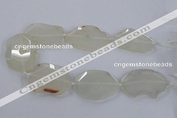 CNG2535 15.5 inches 40*45mm - 45*55mm freeform druzy agate beads