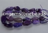 CNG2732 15.5 inches 15*30mm - 20*40mm nuggets agate beads